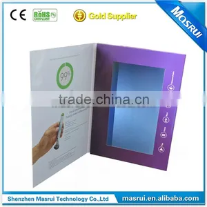 10 Inch Audio Video Card for Advertising,audio Video Greeting Card for Marketing thumbnail-4