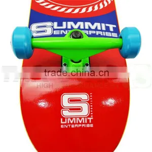 High Quality 31x8 Inches 7 Ply 100% Canadian Maple Short Skateboards Maple Wood Skateboards thumbnail-5
