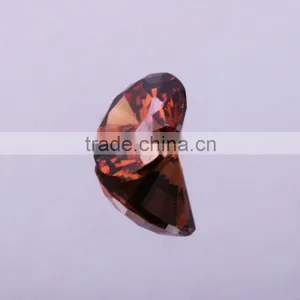 6.5mm AAA Round Cut Facet CZ Cubic Zirconia Jewelry Setting Stones thumbnail-2