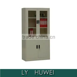 Glass Door Combination Lock Filing Cabinet thumbnail-1