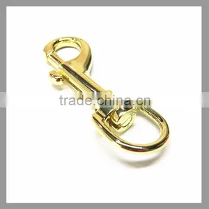 China Factory Gold Metal Big Snap Hook For Belt thumbnail-4