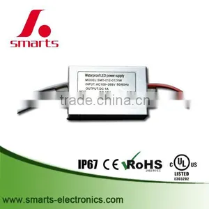 2 Years Warranty Waterproof 12v 12w 1a 2a Led Driver thumbnail-1