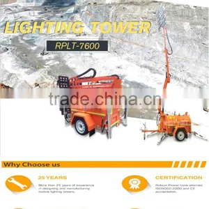 Truck Mounted Telescopic Light Tower Pole thumbnail-6