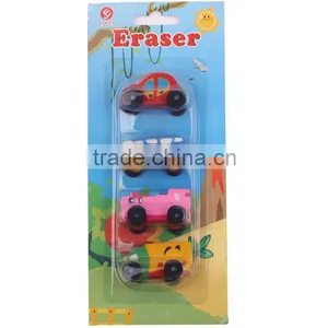 Wholesale Custom Funny Cute Car Shaped 3D Eraser thumbnail-2