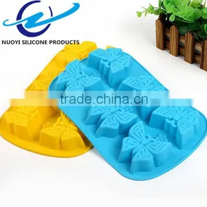 Hot Selling FDA Butterflies Shaped Decor Silicone Cake Mold thumbnail-5