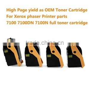 Compatible Xerox Phaser Printer Parts 7100 7100DN 7100N Toner Cartridge OEM NO:106R02599,106R02600,106R02601,106R02605 thumbnail-3