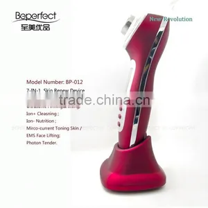 Multifunction Led Light Light Therapy Face Massager Vibrator Clarifies Acne and Blemishes thumbnail-3