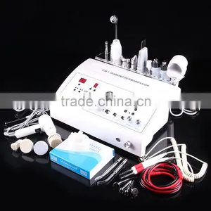 ALLRUICH 8in1 Dermabrasion Ultrasonic High Frequency Galvanic Skin Brush Scrubber Spray Equipment thumbnail-4