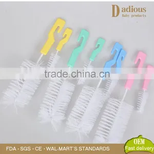 Durable Baby Cleaning Brus High Quality Baby Bottle Nylon Brush thumbnail-2