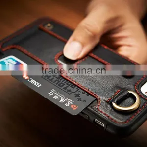Wallet Leather Phone Case Magnetic Leather Case for IPhone thumbnail-4