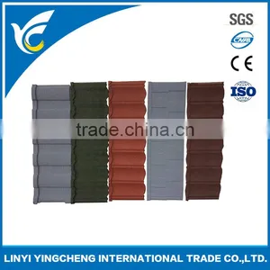 High Quality Selling Well Beautiful and Colorful Metal Roof Tile Manufacturers thumbnail-1
