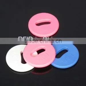 High Performance RFID Alien H3 Laundry Tags for Towels/Bed Sheets for Dubai Hotels thumbnail-1