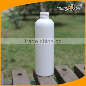 250ml Cylinder Round White HDPE Plastic Bottles thumbnail-1