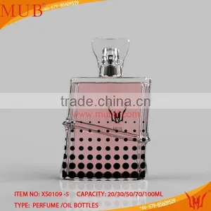 Elegant Glass Perfume Bottle Crystal Perfume Bottle Design thumbnail-1