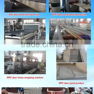 600-900mm Wood Plastic Wpc Door Board Production Line Making Machines thumbnail-2