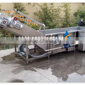 Industrial Stainless Steel Potato Washing Machine, Potato Peeling Machine thumbnail-5