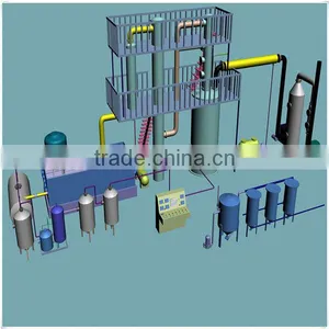 High Tech Waste Engine Oil Refinery Distillation Plant Getting Yellow Color Oil thumbnail-2