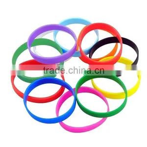 Hot Sell Colorful High Quality Wrist Silicone Bracelet Silicone Rubber Bracelet Silicone Chain Bracelet thumbnail-2