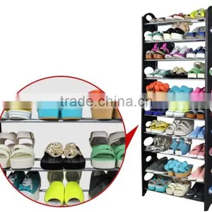 Oval Folding Rotating Shoe Rack thumbnail-4
