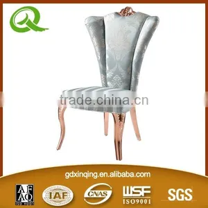 B364 China Wholesale Purple Fabric Dining Chairs thumbnail-5