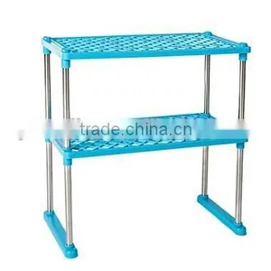 Mix Color Stock Layer 2 Steel Tub Multifunction Combined Storage Rack thumbnail-1