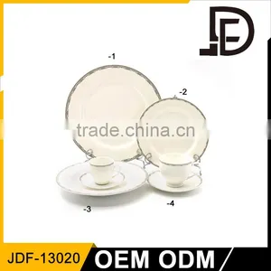 Drinkware Ceramic Porcelain Modern Living Porcelain Dinnerware Set, Offset Printing Plate thumbnail-1