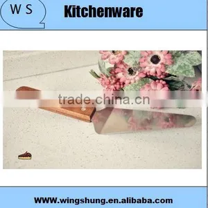 High Quality Stainless Steel Pizza/Cake Cutters Wheels Pizza Shovel Bakeware Tools Size 25*6CM Easy to Use thumbnail-1