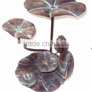 Metal Frog Water Fountain, Art Metal Water Fountains, Indian Water Fountains, Interior Water Fountains thumbnail-5