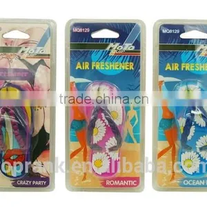 TOPRANK AUTO GEL AIR FRESHENER BEACH SLIPPER DESIGN HANGING CAR AIR FRESHENER thumbnail-2