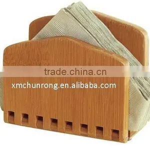 Wholesales Bamboo Napkin Holder thumbnail-2