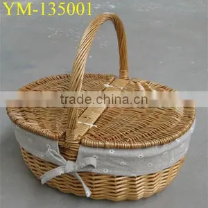 Willow Picnic Basket thumbnail-1
