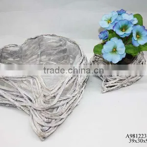 Grape Vine Flower Pot for Winter Decor thumbnail-1