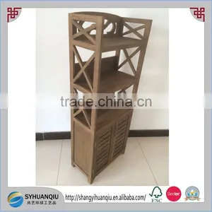 New Scaleplate Design Wooden Cabinet Shabby Chic Home Wooden Furniture thumbnail-2