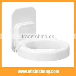 Bath Hair Dryer Holder Stronge Wall Mounted Hair Dryer Rack Plastic Hair Dryer Holder thumbnail-1