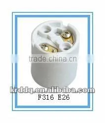 F316 E26 Electrical Ceramic Lamp Holder Types thumbnail-1