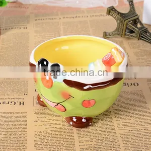 12cm Kids Cartoon Animal Bowl With Spoon thumbnail-5