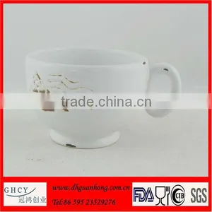 Elegant Antique Ceramic Coffee Mugs thumbnail-1