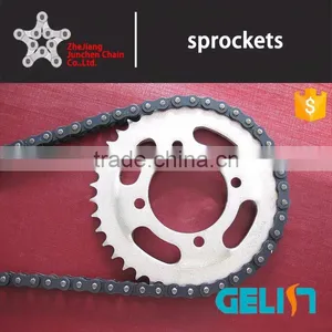 CD70 OEM Color Packing Box Motorcycle Driving Chain and Sprocket Kits thumbnail-1