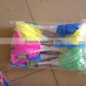 Color Turkey Feather Duster thumbnail-2