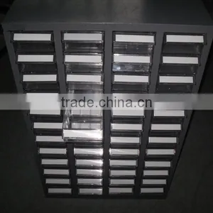 Hardware & Craft Cmall Parts Tray Vintage Plastic Parts Storage Cabinet thumbnail-5