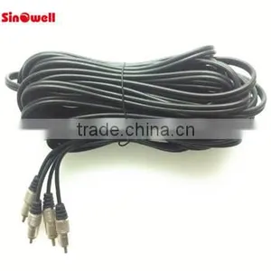 10M RCA Cable,2R Plug to 2R Plug thumbnail-1