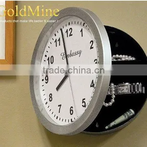 Hidden Safe Wall Clock/Storage With Clock/Clock Storage Box thumbnail-1