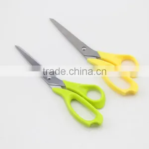 Plastic Handle Stainless Steel Household Scissors With Two Colors thumbnail-1