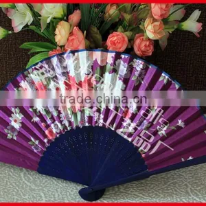 Customized Bamboo Chinese Gift Fan thumbnail-3