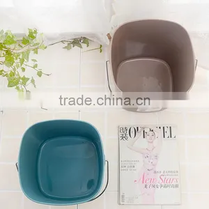 Wholesale 2017 Hot Sell Fashion PP Material Bucket With Hemp Rope Toy Storage Bucket thumbnail-6