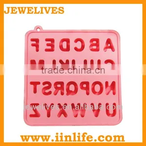 Custom Reusable Letter Shape Ice Cube Tray thumbnail-1
