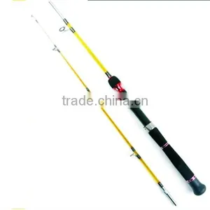 Solid Fiberglass Spinning Fishing Rod With Colorful Wire Inlaid thumbnail-1
