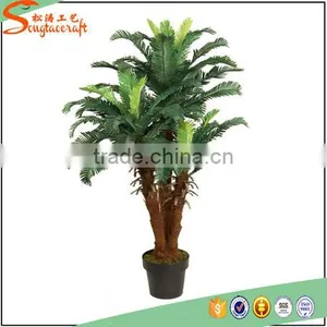 Wholesale Indoor/outdoor Nature Artificial Potted Plants Mini Potted Plants a Potted Plant Decoration thumbnail-2