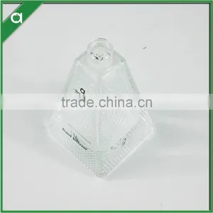 Engraved Long Triangle Yurt Glass Bottle for 80ml Reed Diffuser Oil thumbnail-1