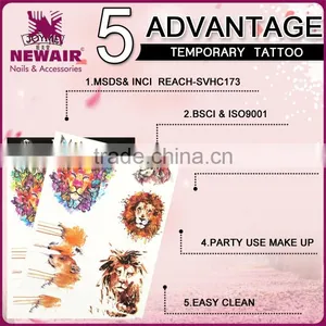 Latest Hot Designs Charm Tribal Tattoo Sexy Belly Temporary Tattoo Designs thumbnail-3
